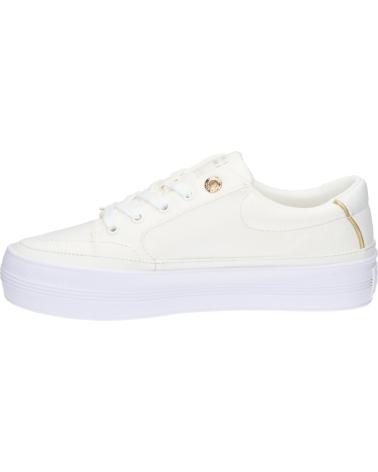Sportivo per Donna TOMMY HILFIGER FW0FW08323 ESSENTIAL VULC TEXTILE SNEAKER YBL ECRU