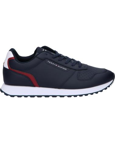 Man Trainers TOMMY HILFIGER FM0FM05453 NEW RUNNER EVA MIX LTH FLAG DW5 DESERT SKY