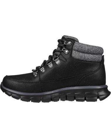 Botines de Mujer SKECHERS BOTINES PLANOS SYNERGY MUJER NEGRO