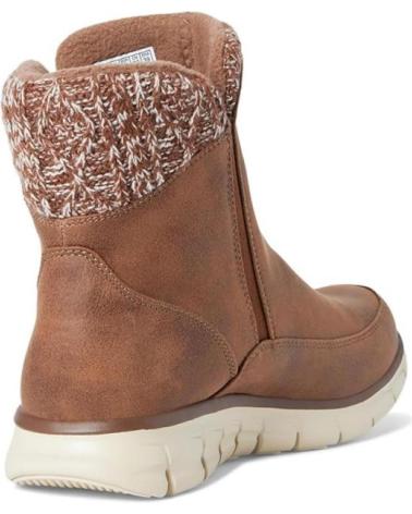 Stiefel für Damen SKECHERS BOTINES PLANOS SYNERGY MUJER MARRON MARRóN