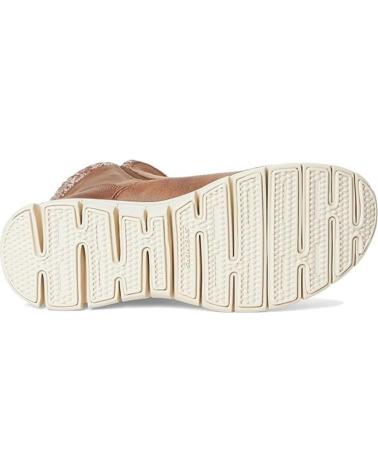 Stiefel für Damen SKECHERS BOTINES PLANOS SYNERGY MUJER MARRON MARRóN