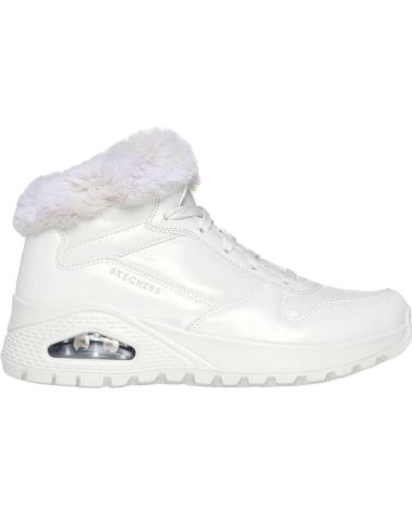 Botines de Mujer SKECHERS BOTINES PLANOS UNO RUGGED MUJER BLANCO