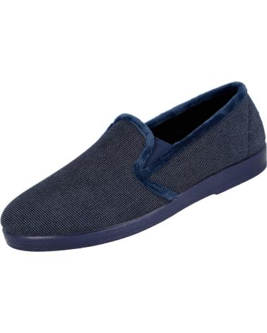 Hausschuhe für Herren L&R SHOES NATALIA 67 ZAPATILLAS DE CASA CERRADAS PARA HOMBRE AZUL