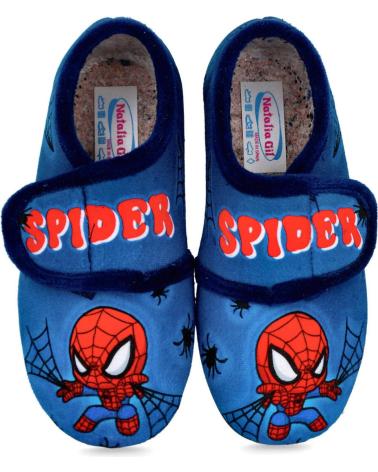 Pantoufles pour Garçon L&R SHOES NATALIA 7845 ZAPATILLAS DE CASA PARA NINO AZUL