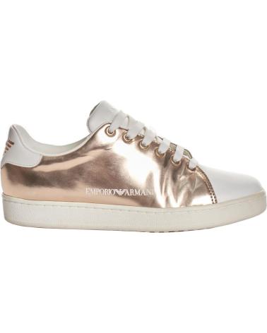 Sportivo per Donna EMPORIO ARMANI ZAPATILLAS DEPORTIVAS X3X061 MUJER ORO ROSA
