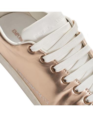 Sportif pour Femme EMPORIO ARMANI ZAPATILLAS DEPORTIVAS X3X061 MUJER ORO ROSA