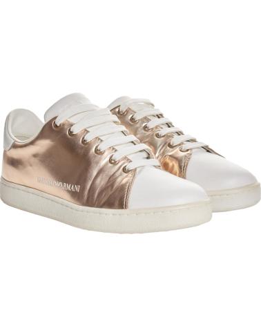 Sportif pour Femme EMPORIO ARMANI ZAPATILLAS DEPORTIVAS X3X061 MUJER ORO ROSA