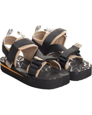 Sandali per Uomo EMPORIO ARMANI SANDALIAS DE PLATAFORMA X4P113 HOMBRE NEGRO