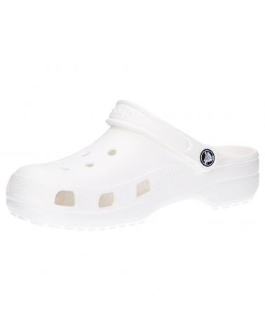 Woman and Man Clogs CROCS 10001 111-WHITE