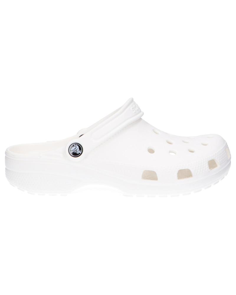 Woman and Man Clogs CROCS 10001 111-WHITE