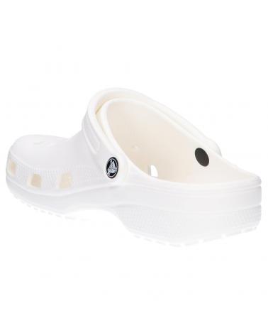 Woman and Man Clogs CROCS 10001 111-WHITE