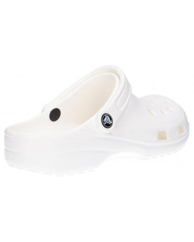 Woman and Man Clogs CROCS 10001 111-WHITE