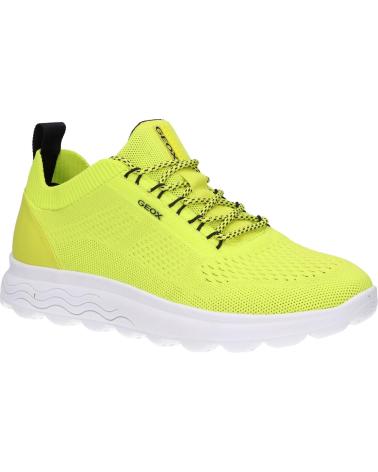 Man Zapatillas deporte GEOX U15BYA 0006K U SPHERICA C3N9B FLUO GREEN- BLACK