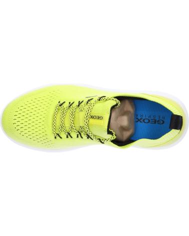 Man Zapatillas deporte GEOX U15BYA 0006K U SPHERICA C3N9B FLUO GREEN- BLACK