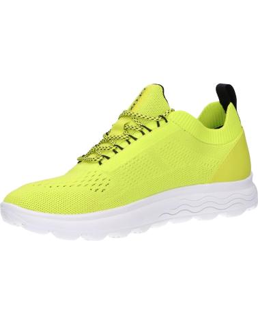 Man Zapatillas deporte GEOX U15BYA 0006K U SPHERICA C3N9B FLUO GREEN- BLACK