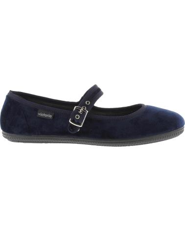 Flat-Shoes-De-Niña-VICTORIA-MERCEDES-HEBILLA-TERCIOPELO-MARINO-AZUL