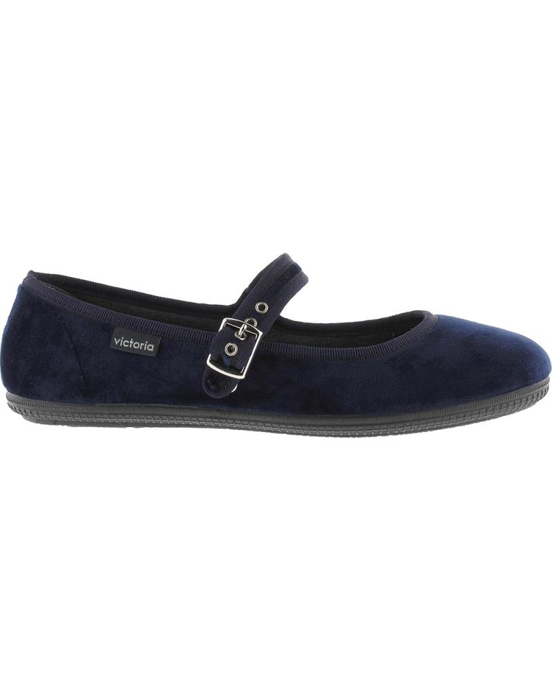 Flat-Shoes-De-Niña-VICTORIA-MERCEDES-HEBILLA-TERCIOPELO-MARINO-AZUL