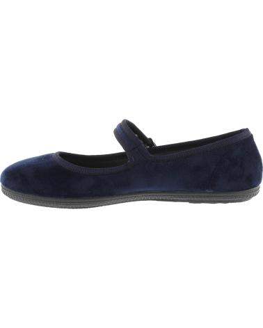 Flat-Shoes-De-Niña-VICTORIA-MERCEDES-HEBILLA-TERCIOPELO-MARINO-AZUL