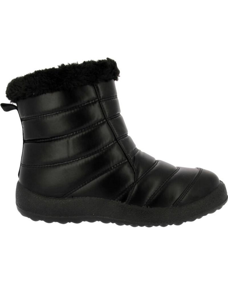 Woman Mid boots D`CUTILLAS BOTINES PARA MUJER DOCTOR CUTILLAS 37713 METALIZADO NEGRO