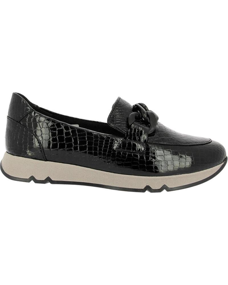 Mocasines de Mujer D`CUTILLAS MOCASINES PARA MUJER DOCTOR CUTILLAS 82822 ESCAMAS NEGRO
