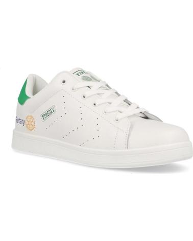 Deportivas de Mujer y Hombre PAREDES ZAPATILLAS COMPETICION X ROTARY SOLIDARIDAD Y ESTILO RETRO BLANCO BLANCO