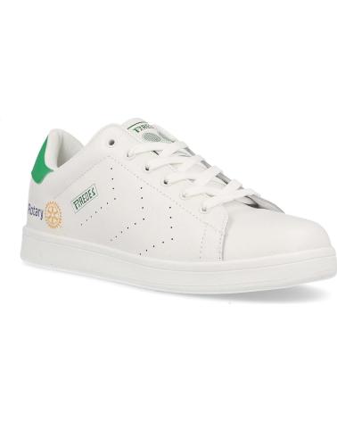 Deportivas de Mujer y Hombre PAREDES ZAPATILLAS COMPETICION X ROTARY SOLIDARIDAD Y ESTILO RETRO BLANCO BLANCO