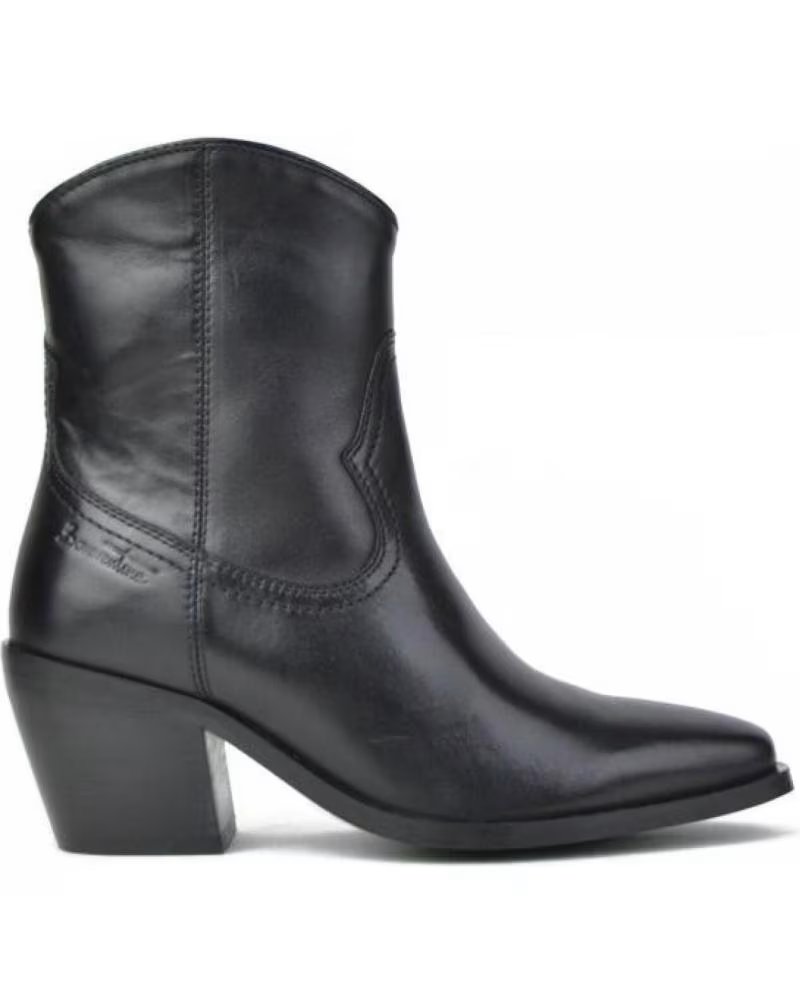 BONAVENTURE STIVALETTI DA DONNA B77-11 IN PELLE PIEL NEGROPIEL NEGRO