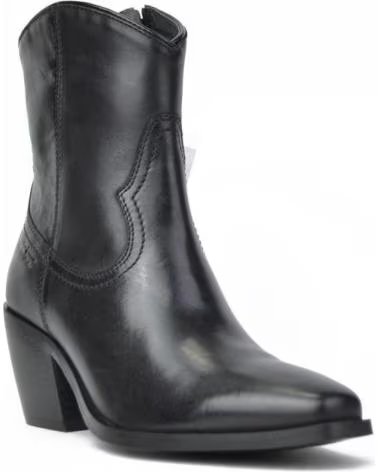 BONAVENTURE STIVALETTI DA DONNA B77-11 IN PELLE PIEL NEGROPIEL NEGRO