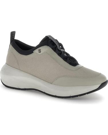 Esportes  de Mulher STONEFLY SNEAKER TWINS BEIGE