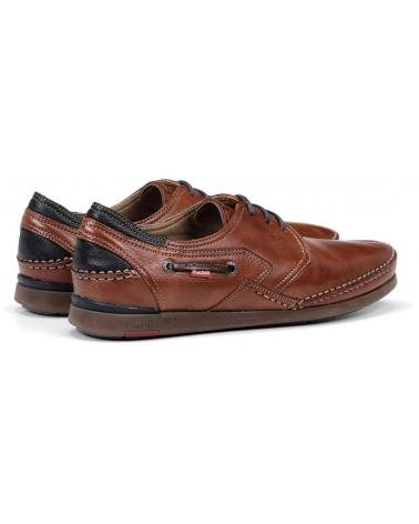 FLUCHOS ZAPATOS DE CORDON EN PARA HOMBRE MARRON