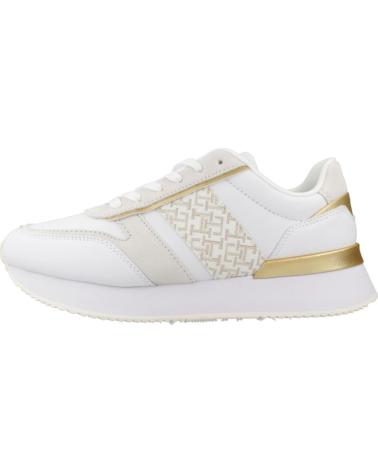 Sportivo per Donna TOMMY HILFIGER ZAPATILLAS MUJER MODELO LUX MONOGRAM RUNNER COLOR BLANCO 0K4