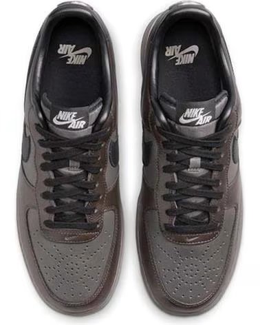 Scarpe sport per Uomo NIKE ZAPATILLAS AIR FORCE 1 LOW PARA HOMBRE EN COLOR NEGRO NEGRO