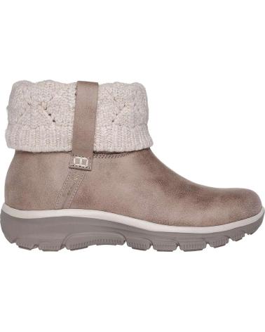 Boots für Damen SKECHERS 168033 SLIP-INS RELAXED FIT EASY GOING - COZY WEATHER 2 TAUPE