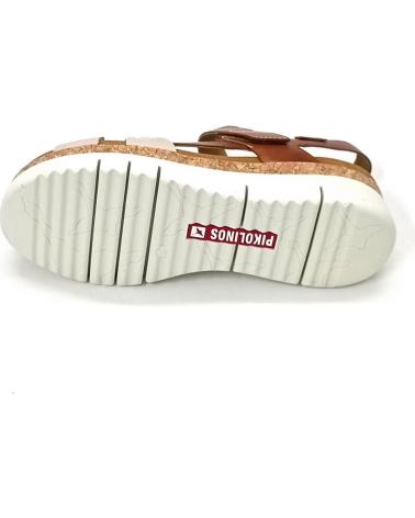 Woman Sandals pikolinos SANDALIAS CUNA PALMA MARFIL W4N-0968C1 CRUDO