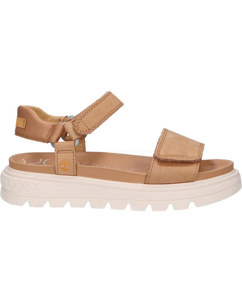 Sandalias de Mujer TIMBERLAND A2QX3 RAY CITYANKLE STRAP MEDIUM BEIGE NUBUCK