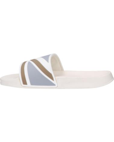 Zehansandalen für Damen PEPE JEANS PLS70109 SLIDER FLAG 800WHITE