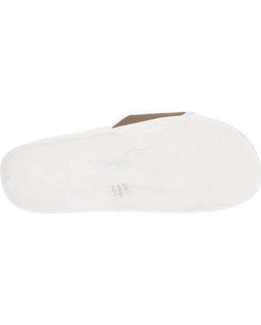 Zehansandalen für Damen PEPE JEANS PLS70109 SLIDER FLAG 800WHITE