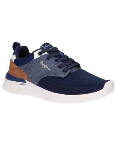 TÊNIS PEPE JEANS JAY PRO PMS30796 564CHAMBRA AZUIS PARA HOMEM 564CHAMBRA