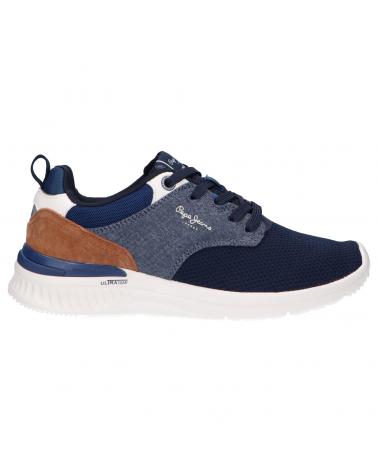 TÊNIS PEPE JEANS JAY PRO PMS30796 564CHAMBRA AZUIS PARA HOMEM 564CHAMBRA
