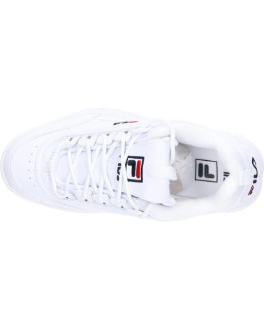 FILA ZAPATILLAS DISRUPTOR BLANCAS TEENS FFT0029-10004 NINA NINO CLARO