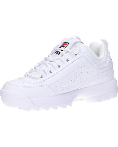 FILA ZAPATILLAS DISRUPTOR BLANCAS TEENS FFT0029-10004 NINA NINO CLARO