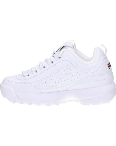 FILA ZAPATILLAS DISRUPTOR BLANCAS TEENS FFT0029-10004 NINA NINO CLARO