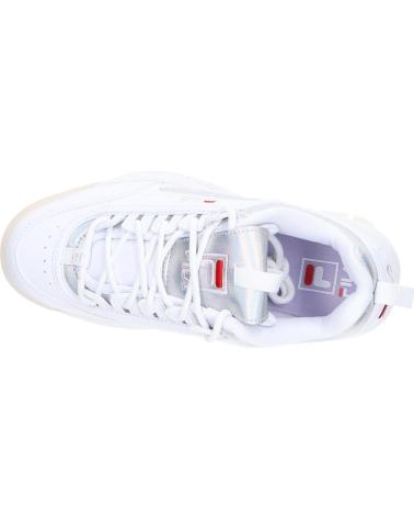 Sapatilhas de Mulher e Menina e Menino FILA FFT0017 DISRUPTOR F 13078 WHITE-IRIDESCENT
