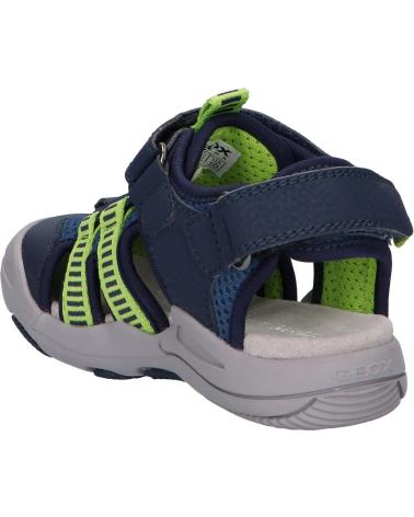 boy Sandals GEOX J15E1A 014CE J KYLE C0749 NAVY-LIME