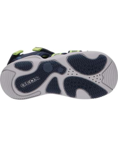 boy Sandals GEOX J15E1A 014CE J KYLE C0749 NAVY-LIME