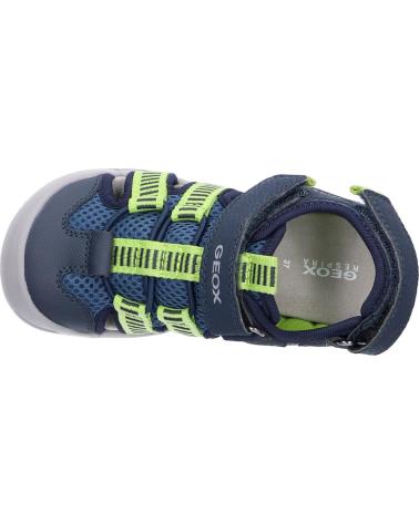 boy Sandals GEOX J15E1A 014CE J KYLE C0749 NAVY-LIME