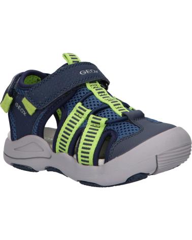 boy Sandals GEOX J15E1A 014CE J KYLE C0749 NAVY-LIME