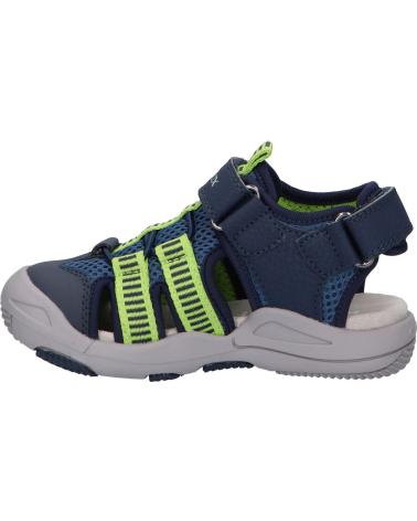 boy Sandals GEOX J15E1A 014CE J KYLE C0749 NAVY-LIME