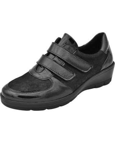 Sapatos de Mulher LUMEL GUANT - DEPORTIVO CON CIERRE POR CONTACTO PLANTA DE BLACK 908-1948