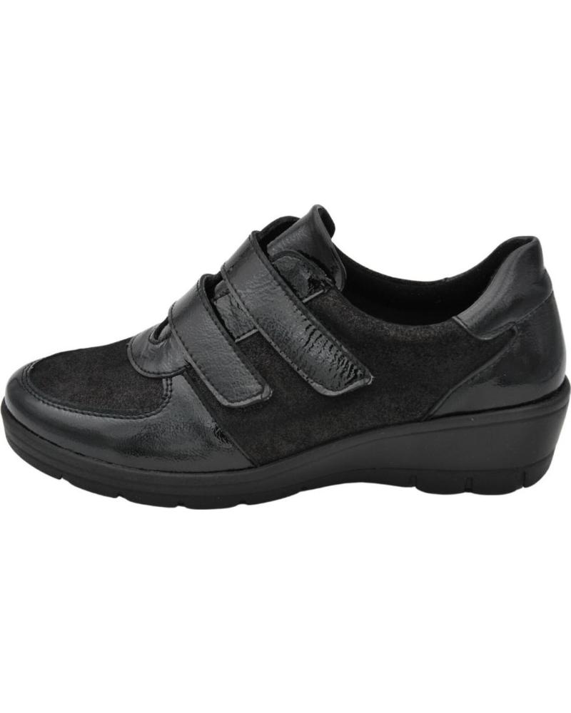Sapatos de Mulher LUMEL GUANT - DEPORTIVO CON CIERRE POR CONTACTO PLANTA DE BLACK 908-1948